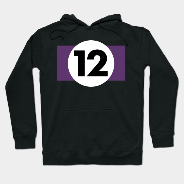 Billiard, Twelve Ball Hoodie by Heyday Threads